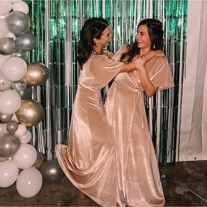 Baltic Born Velvet Bridesmaid Dress